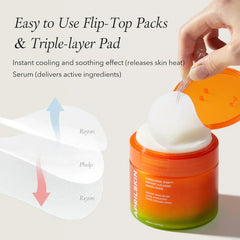 April Skin Carrotene IPMP Instant Calming Serum Pads