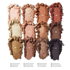 Morphe ChromaPlus 12-Pan Eyeshadow Palette – Flickering Sands