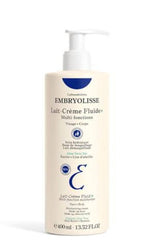 Embryolisse Lait-Crème Fluid+ Face & Body Cream, Multi-Use Lightweight Moisturizer with Shea Butter & Aloe Vera. Fast Absorbing, For All Skin Types. 400 ml