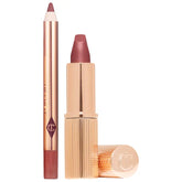 Charlotte Mini Pillow Talk Lipstick & Liner Set