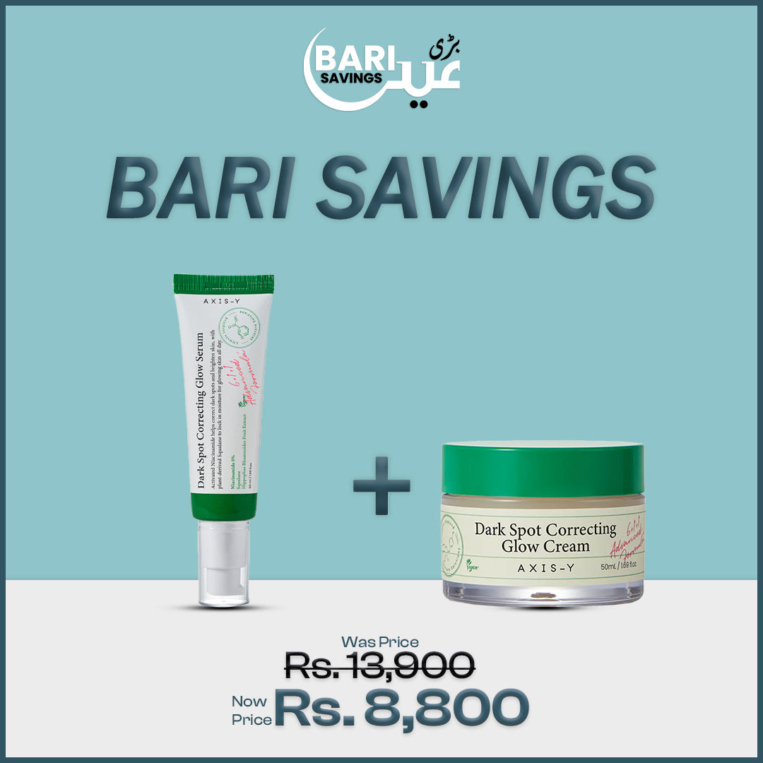 AXIS-Y Dark Spot Correcting Glow Serum + Axis Y Dark Spot Correcting Glow Cream