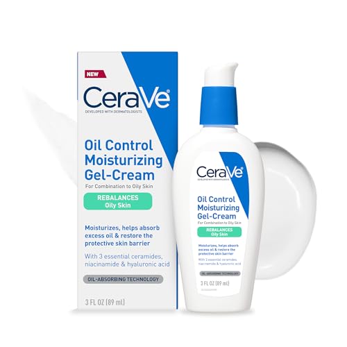 Cerave Oil Control Moisturizing Gel Cream Rebalances Oily Skin 89Ml