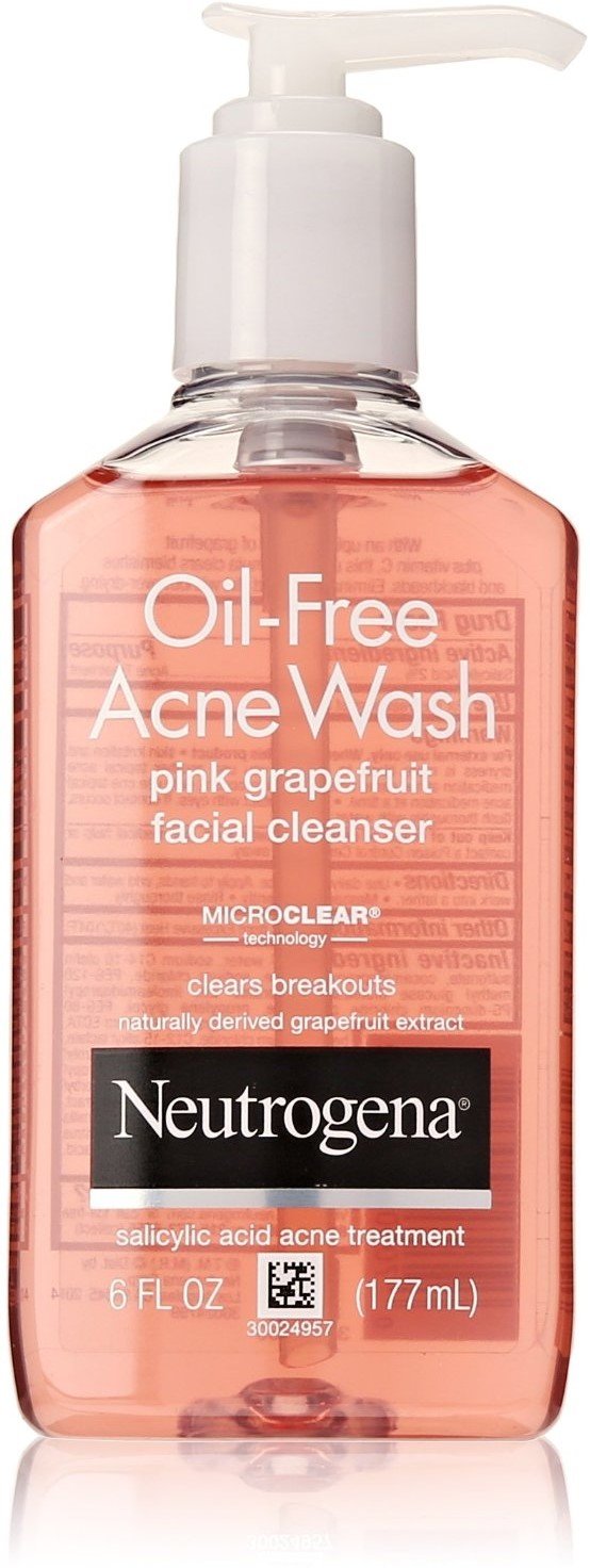 Neutrogena Oil Free Acne Wash Face Cleanser 177ml