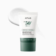 ANUA HEARTLEAF SILKY MOISTURE SUNSCREEN, 50ml