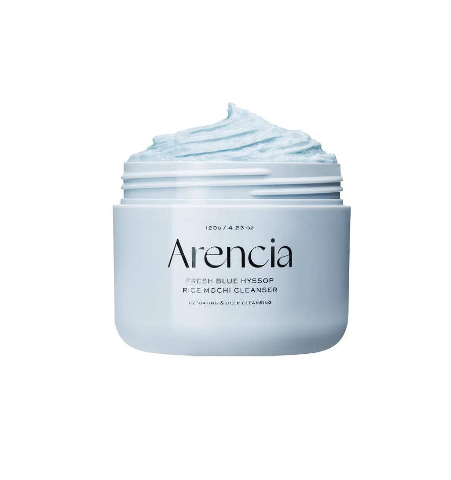 ARENCIA Fresh Blue Hyssop Rice Mochi Cleanser