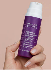 PAULAS CHOICE 
0.3% Retinol + 2% Bakuchiol Treatment