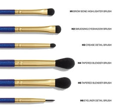 Morphe The More The Merrier 6-Piece Eye Brush Set