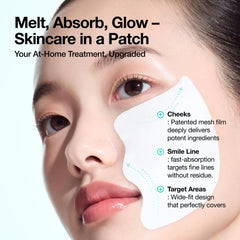 Anua PDRN Collagen Melting Patch For Glass Skin 4ea