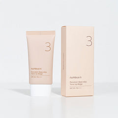 Numbuzin - No. 3 Porcelain Base-Skip Tone Up Beige 50 ml