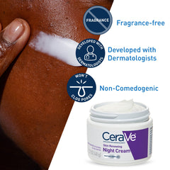 CeraVe Skin Renewing Face Night Cream 48g