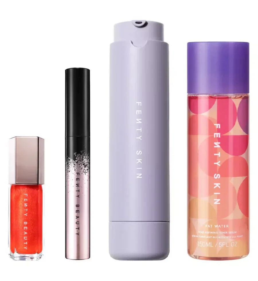 Fenty Beauty x Skin - Quench & Pop 4 Full Size Piece Beauty & Skin Set | Limited Edition