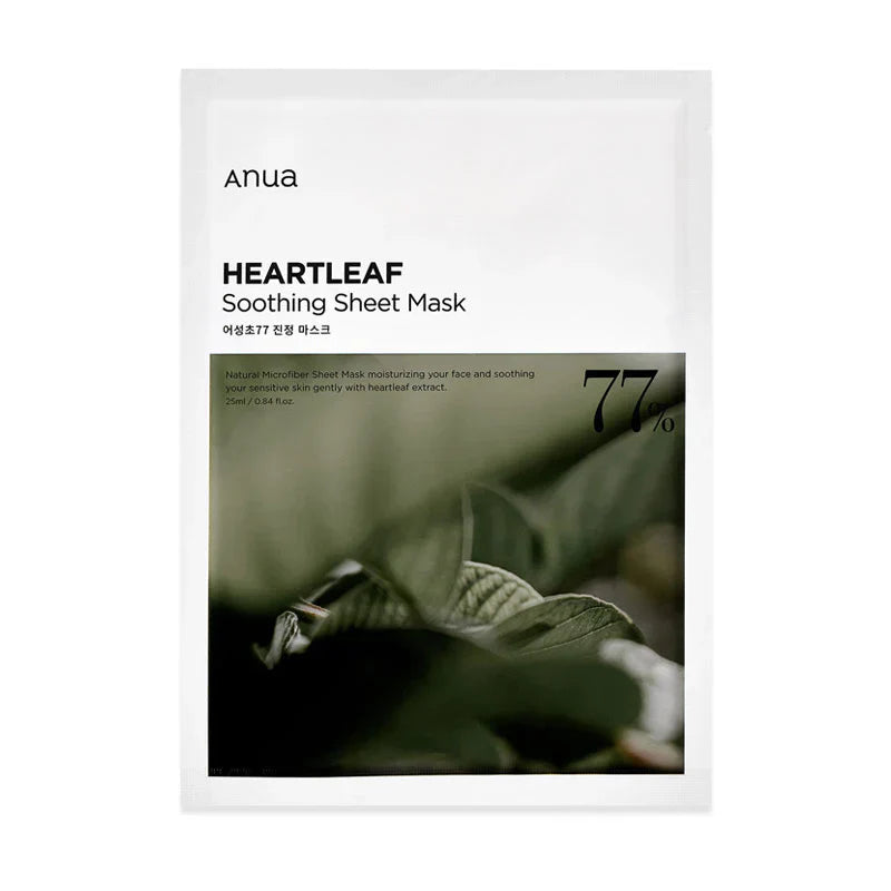 Anua Heartleaf 77% Soothing Sheet Mask