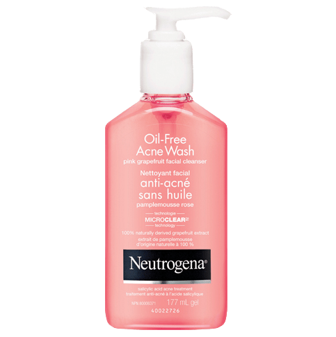 NEUTROGENA Oil-Free Acne Wash Pink Grapefruit Facial Cleanser