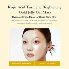 Medicube Kojic Acid Turmeric Brightening Gel Mask