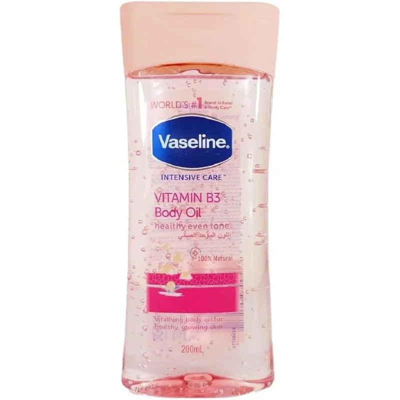 Vaseline Intensive Care Vitamin B3 Body Oil Healthy Even Tone